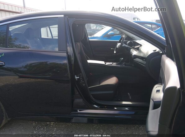 3N1AB9DV1TY269002 2026 NISSAN SENTRA Black Front interior view