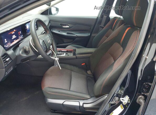 3N1AB9DV2TY272345 2026 NISSAN SENTRA Black წინა სალონის ხედი