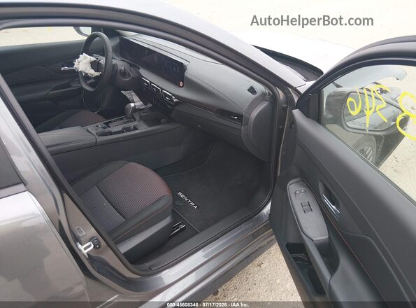 3N1AB9DV3TY272029 2026 NISSAN SENTRA Серый Вид салона спереди