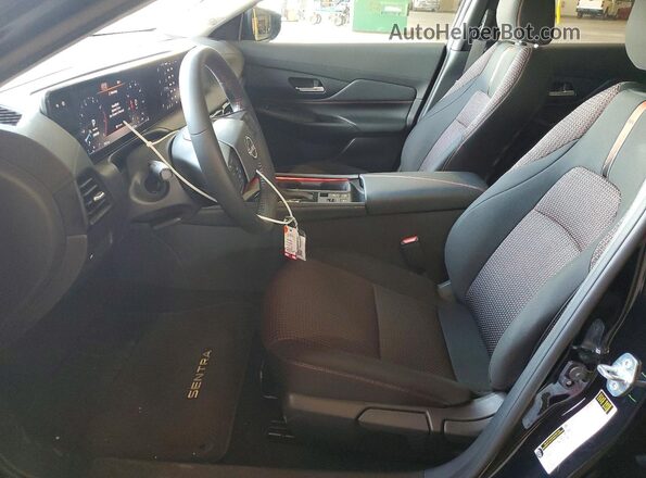3N1AB9DV6TY277189 2026 NISSAN SENTRA Black Front interior view