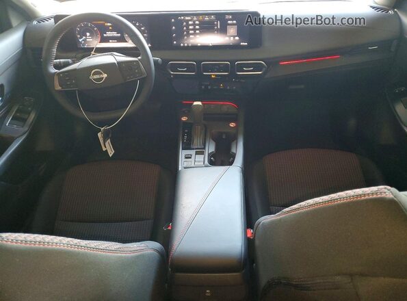3N1AB9DV6TY277189 2026 NISSAN SENTRA Black Dashboard view