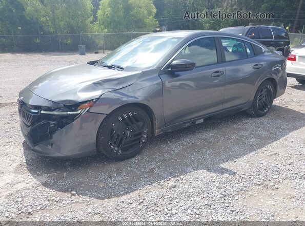 3N1AB9DV7TY280344 2026 NISSAN SENTRA Gray წინა მარცხენა ხედი სამი მეოთხედიდან