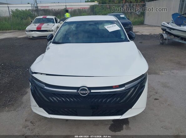 3N1AB9DV8TY213686 2026 NISSAN SENTRA White Սարքավորումների վահանակի տեսք