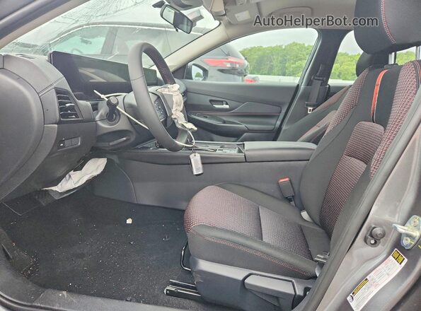 3N1AB9DV9TY298991 2026 NISSAN SENTRA Gray წინა სალონის ხედი
