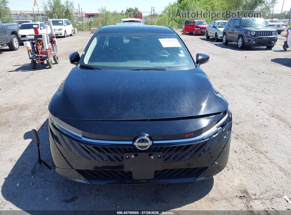 3N1AB9DVXTY235530 2026 NISSAN SENTRA Black Սարքավորումների վահանակի տեսք