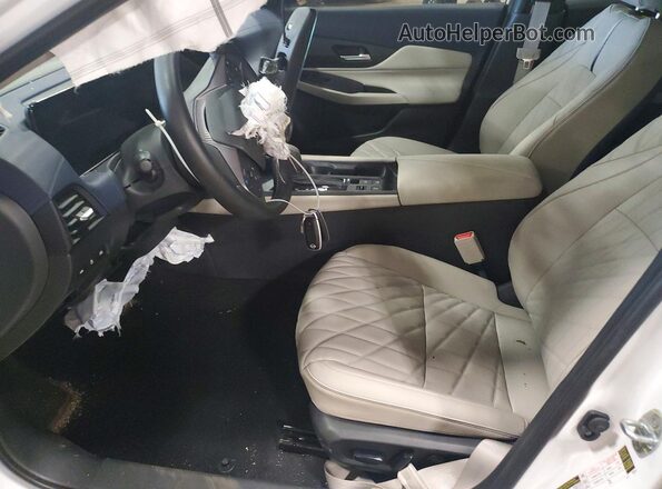3N1AB9EW1TY223855 2026 NISSAN SENTRA White წინა სალონის ხედი
