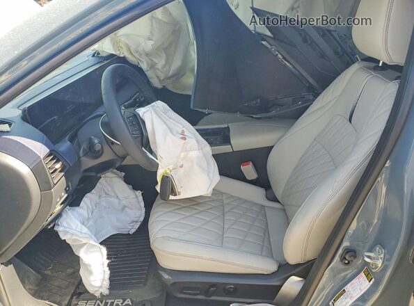3N1AB9EW5TY254896 2026 NISSAN SENTRA Blue წინა სალონის ხედი