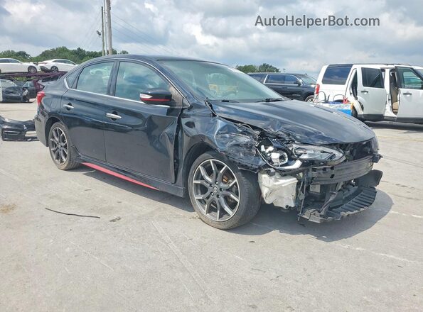 3N1CB7AP0HY381610 2017 NISSAN SENTRA Black Front right