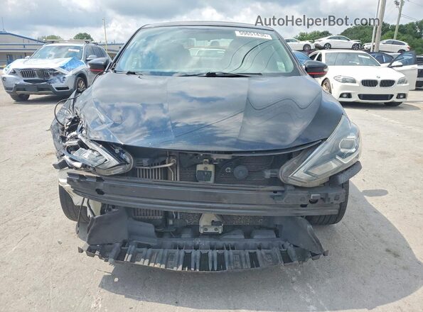 3N1CB7AP0HY381610 2017 NISSAN SENTRA Black Front view