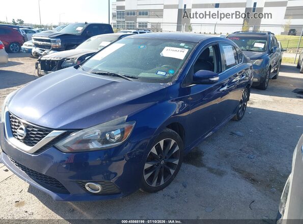 3N1CB7AP2HY237332 2017 NISSAN SENTRA Blue Vista tres cuartos delantera izquierda