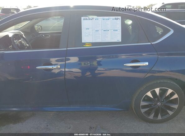 3N1CB7AP2HY237332 2017 NISSAN SENTRA Blue Vista interior de 360 grados