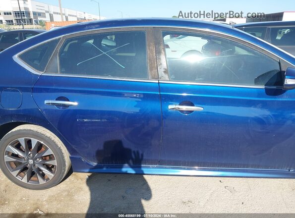3N1CB7AP2HY237332 2017 NISSAN SENTRA Blue Vista interior trasera