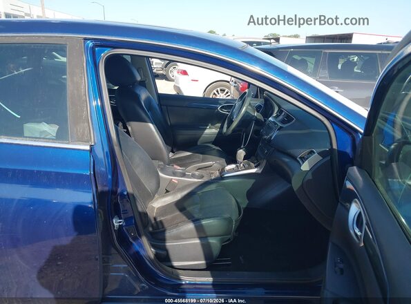3N1CB7AP2HY237332 2017 NISSAN SENTRA Blue Vista interior delantera