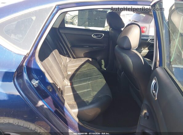3N1CB7AP2HY237332 2017 NISSAN SENTRA Blue Vista de la etiqueta del VIN