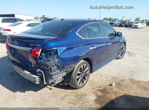 3N1CB7AP2HY237332 2017 NISSAN SENTRA Blue Trasero derecho