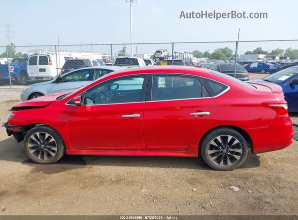 3N1CB7AP3JY225793 2018 NISSAN SENTRA Red 