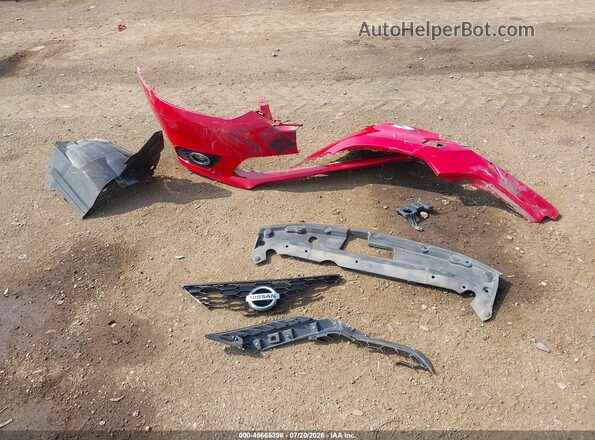 3N1CB7AP3JY225793 2018 NISSAN SENTRA Red Instrument cluster view