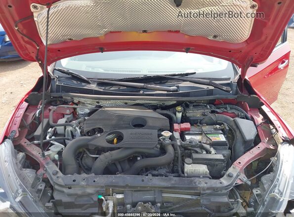 3N1CB7AP3JY225793 2018 NISSAN SENTRA Red Rear view