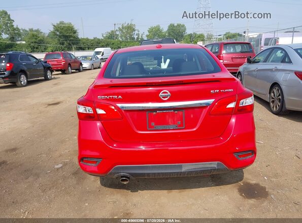 3N1CB7AP3JY225793 2018 NISSAN SENTRA Red 
