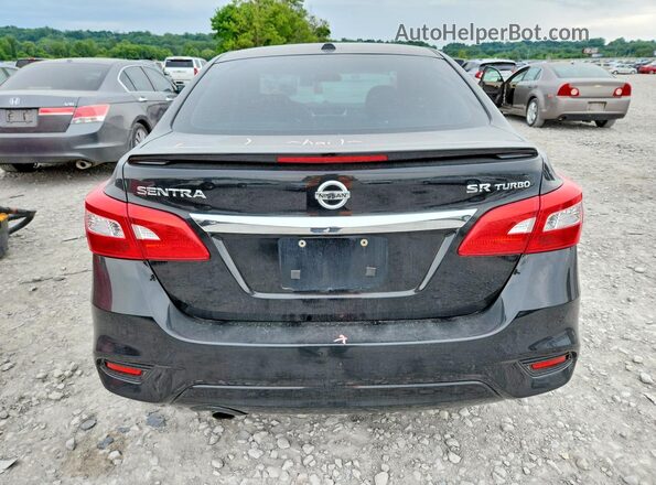 3N1CB7AP4HY302908 2017 NISSAN SENTRA Black Հետևի տեսք
