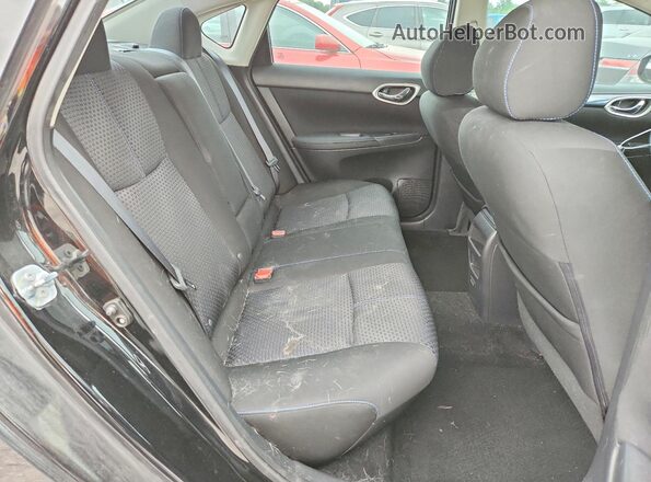 3N1CB7AP4HY302908 2017 NISSAN SENTRA Black Հետևի նստատեղերի տեսք