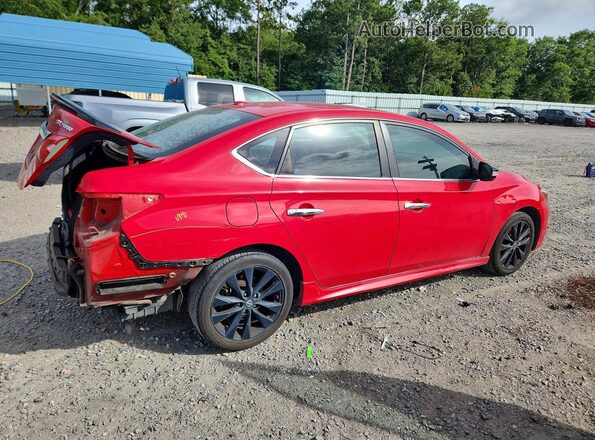 3N1CB7AP5HY337487 2017 NISSAN SENTRA Red უკანა მარჯვენა