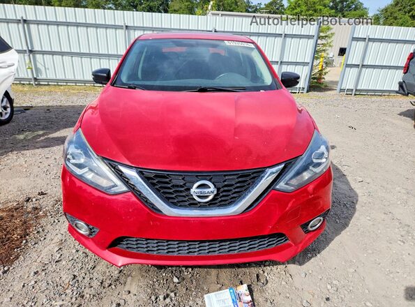 3N1CB7AP5HY337487 2017 NISSAN SENTRA Red წინა ხედი