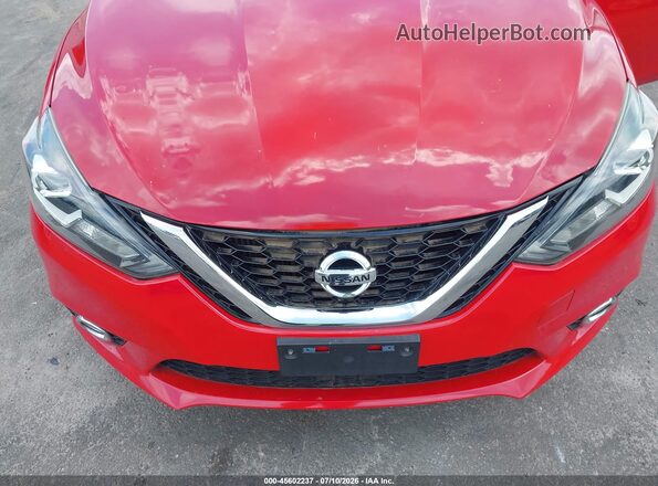 3N1CB7AP6HY232649 2017 NISSAN SENTRA Red Вид спереду