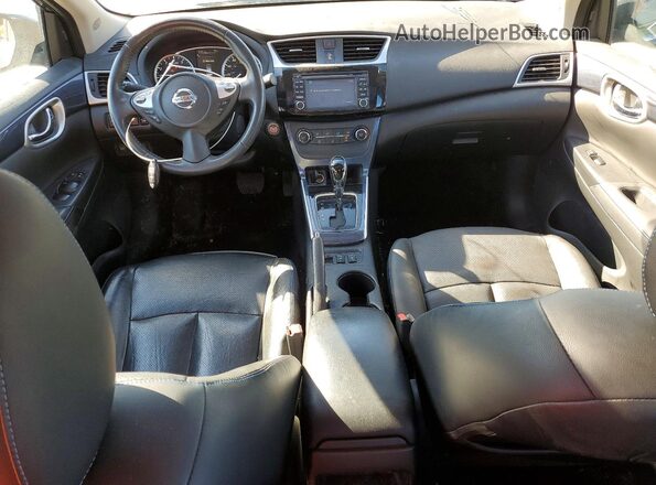 3N1CB7AP6HY239746 2017 NISSAN SENTRA Blue Вид панелі приладів