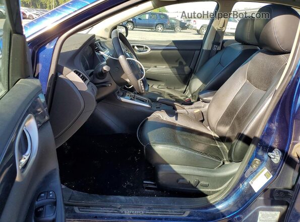 3N1CB7AP6HY239746 2017 NISSAN SENTRA Blue Вид салону спереду