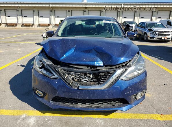 3N1CB7AP6HY239746 2017 NISSAN SENTRA Blue Вид спереду