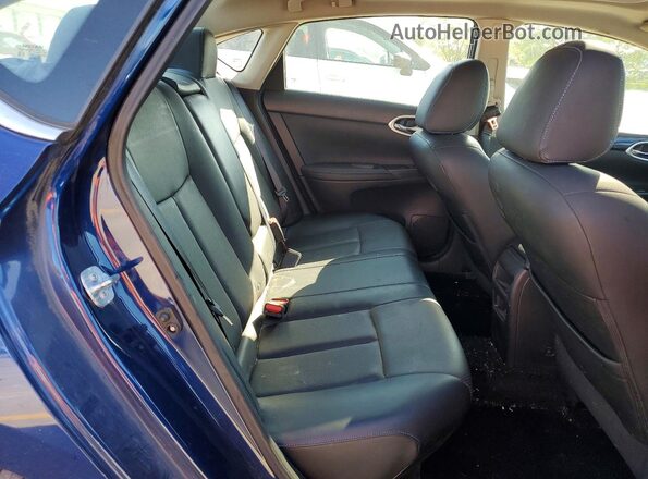 3N1CB7AP6HY239746 2017 NISSAN SENTRA Blue Вид задніх сидінь