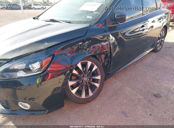 3N1CB7AP6HY343556 2017 NISSAN SENTRA Black Widok z przodu