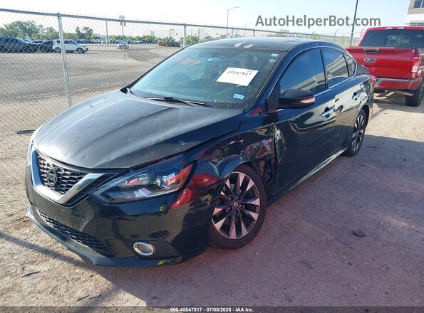 3N1CB7AP6HY343556 2017 NISSAN SENTRA Black Przód lewy