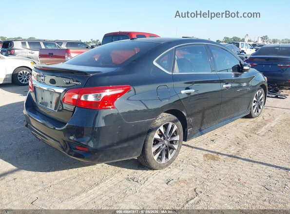 3N1CB7AP6HY343556 2017 NISSAN SENTRA Black Tył prawy