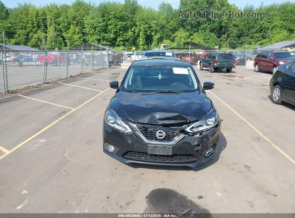 3N1CB7AP7HY236211 2017 NISSAN SENTRA Black Vista del cuadro de instrumentos
