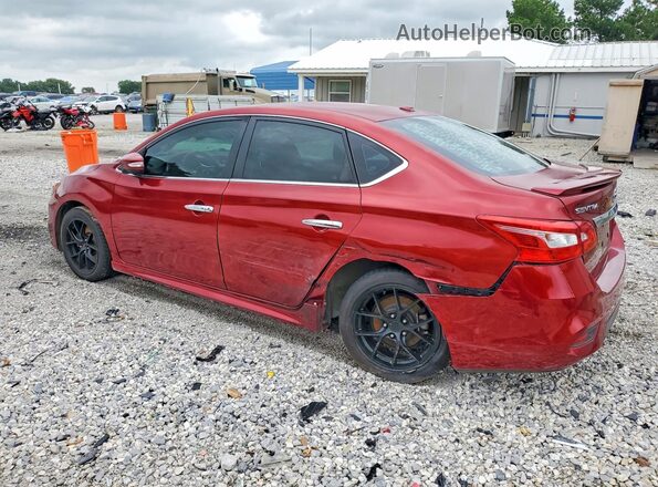 3N1CB7AP7JY212562 2018 NISSAN SENTRA Red Tył lewy