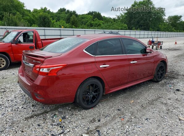 3N1CB7AP7JY212562 2018 NISSAN SENTRA Red Tył prawy