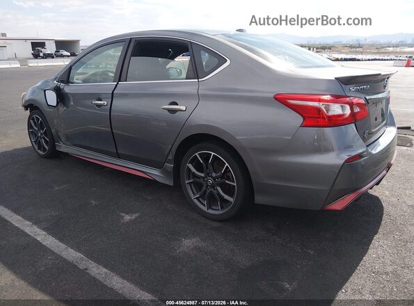 3N1CB7AP8HY265815 2017 NISSAN SENTRA Silver Rear left