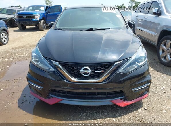 3N1CB7AP8JY254982 2018 NISSAN SENTRA Black Front view