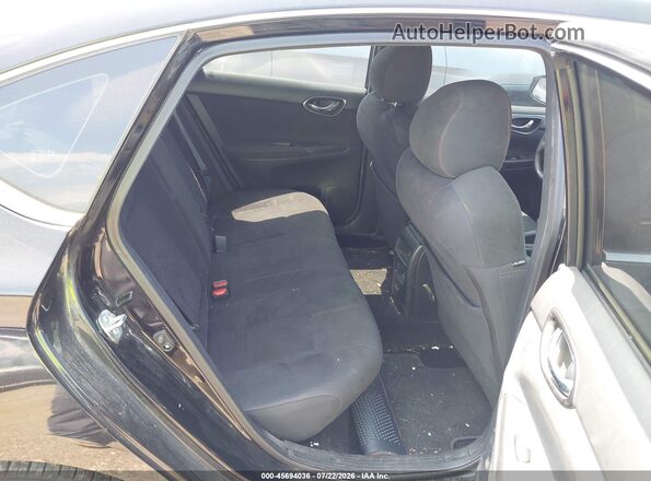 3N1CB7AP8JY254982 2018 NISSAN SENTRA Black VIN sticker view