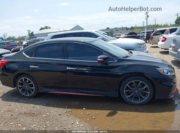 3N1CB7AP8JY254982 2018 NISSAN SENTRA Black Rear interior view