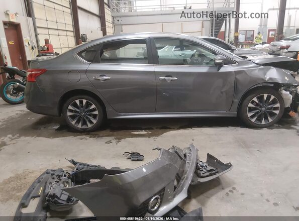 3N1CB7APXKY277987 2019 NISSAN SENTRA Серый Панорамный вид салона 360°