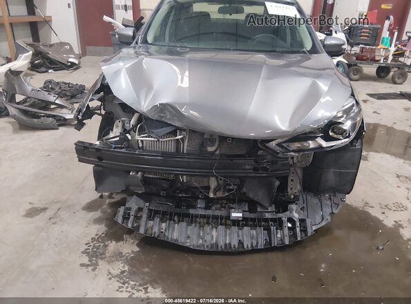 3N1CB7APXKY277987 2019 NISSAN SENTRA Серый Вид спереди