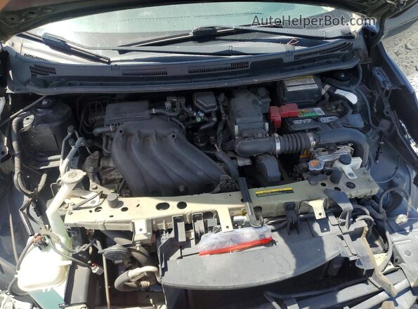3N1CE2CP0GL352031 2016 NISSAN VERSA Черный Вид задней части салона