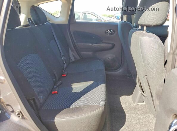 3N1CE2CP0GL369640 2016 NISSAN VERSA Gray Widok tylnych siedzeń