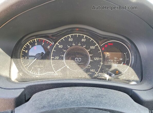 3N1CE2CP0GL369640 2016 NISSAN VERSA Gray Widok zestawu wskaźników