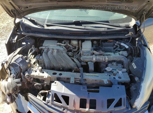 3N1CE2CP0GL369640 2016 NISSAN VERSA Gray Widok wnętrza z tyłu