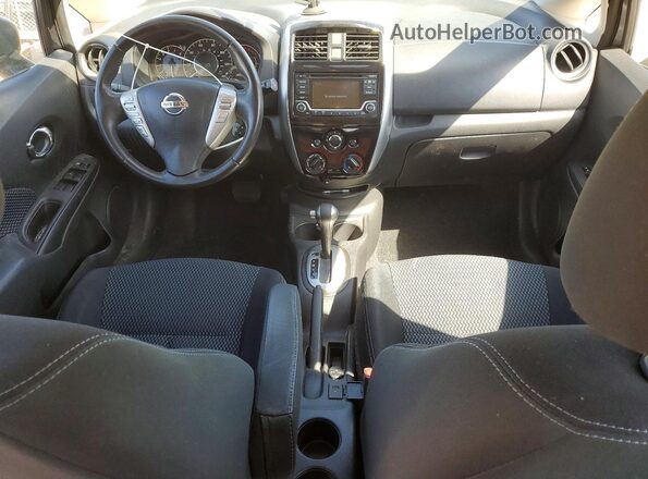 3N1CE2CP0GL369640 2016 NISSAN VERSA Gray Widok deski rozdzielczej