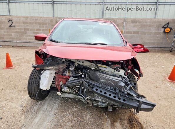 3N1CE2CP0GL376796 2016 NISSAN VERSA Red Вид спереду